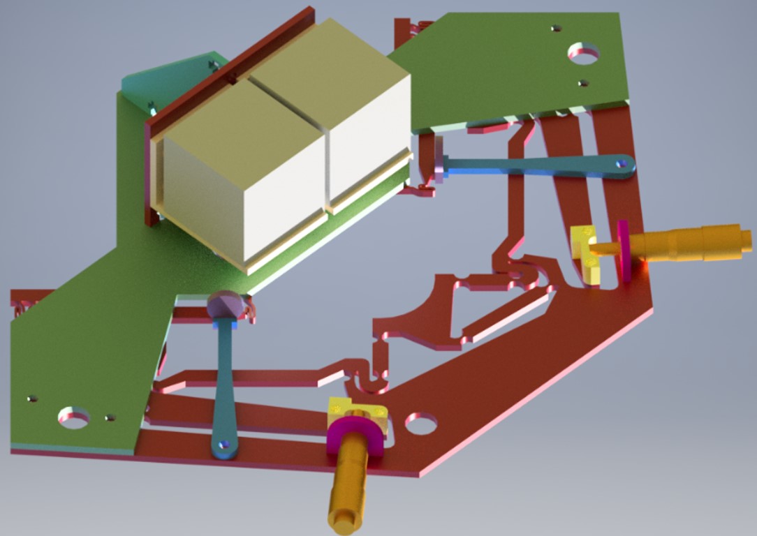 Flexure-based manipulator for 2D micro-motion