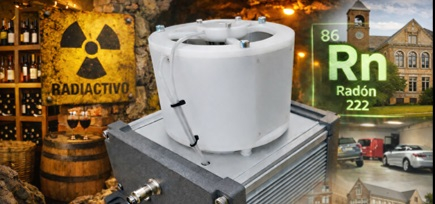 High-accuracy industrial Radon detection system