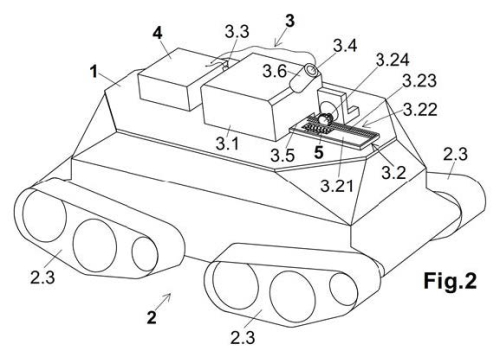 Autonomous vehicle for explosive detection