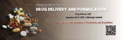 6th International Conference on Drug Delivery and Formulations