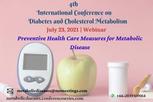 4th International Conference on Diabetes and Cholesterol Metabolism