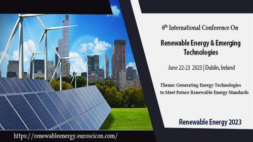 6th International Conference on Renewable Energy & Emerging Technologies