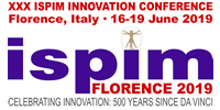ISPIM Innovation Conference: Celebrating Innovation: 500 Years since Da Vinci