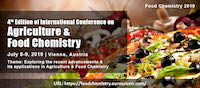 4th Edition of International Conference on Agriculture & Food Chemistry